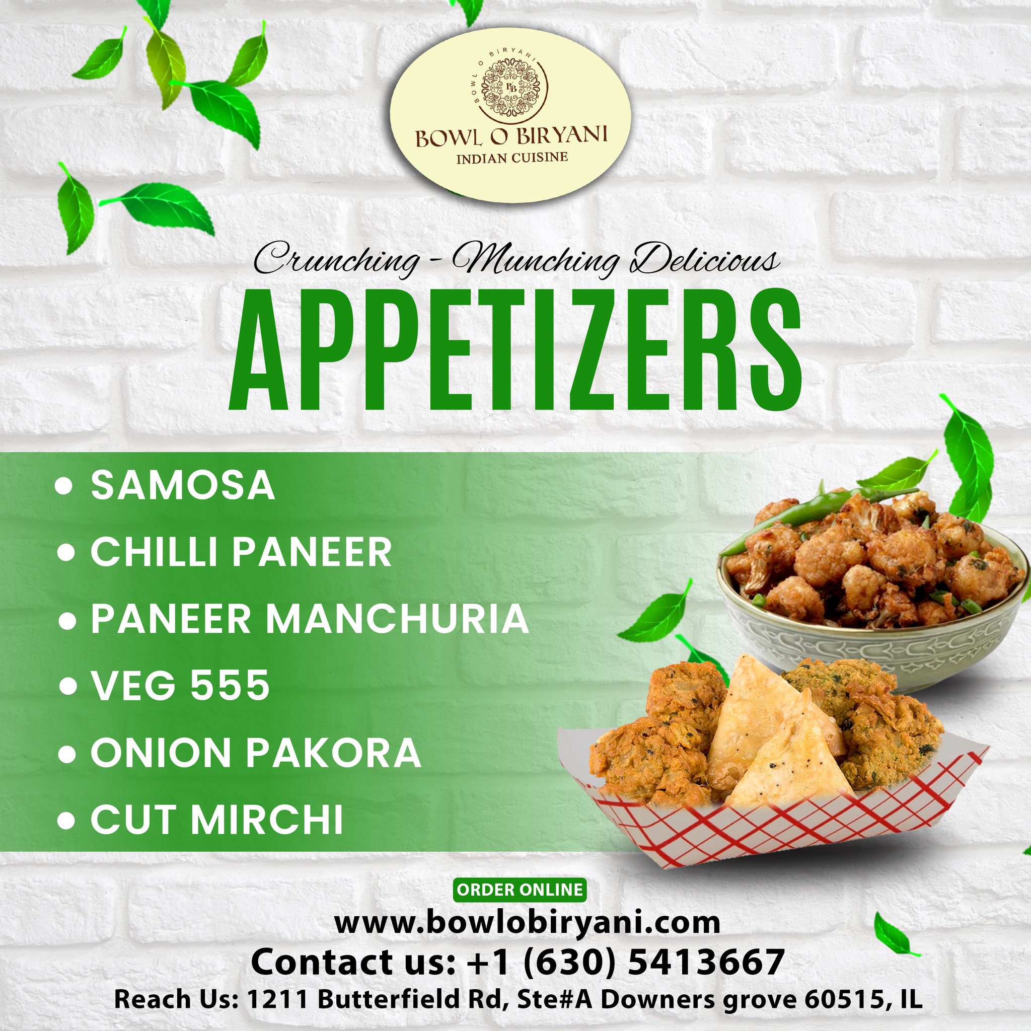 Munchy... Delicious Appetizers